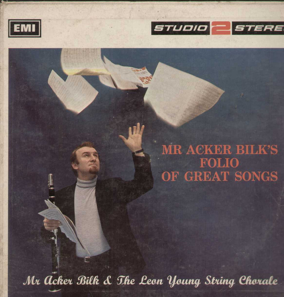 Mr Acker Bilk's Folio Of Great Songs English Vinyl LP