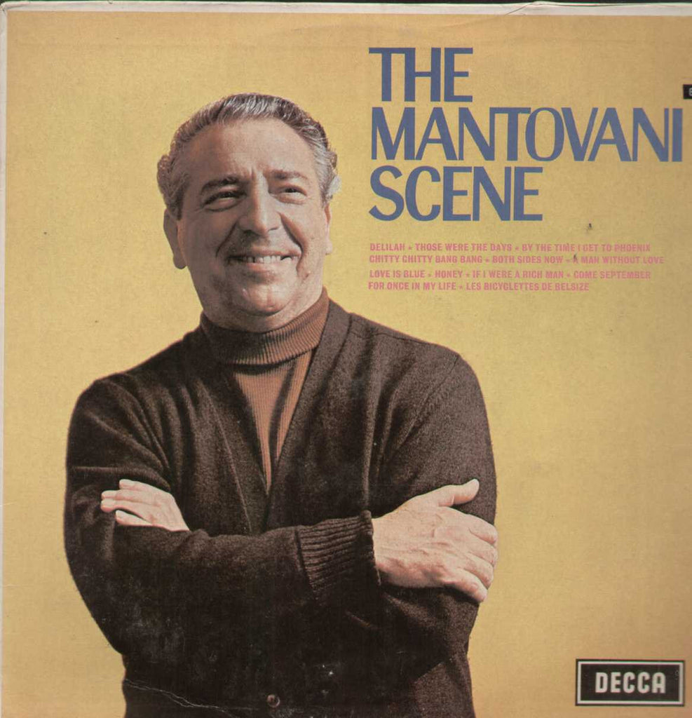 The Mantovani Scene English Vinyl LP