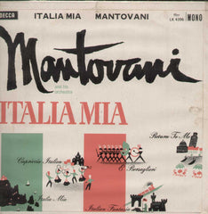 Mantovani And His Orchestra Italia Mia English Vinyl LP