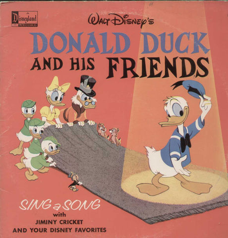 Walt Disney's Donald Duck And His Friends English Vinyl LP
