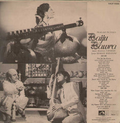 Baiju Bawra 1960 Bollywood Vinyl LP