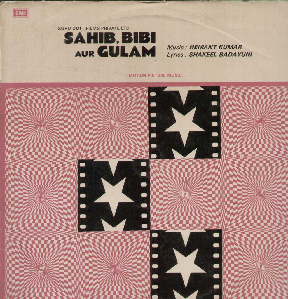 Sahib, Bibi Aur Gulam 1962 Bollywood Vinyl LP