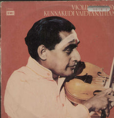 Violin Fantasy Kunnakudi Vaidyanathan And Thavil Thrills Valayapatti A.R. Subramaniam Bollywood Vinyl LP- Dual Lp's