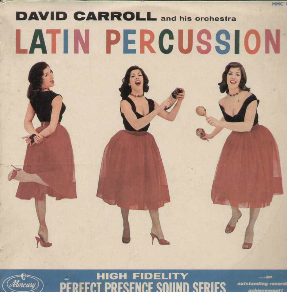 David Carroll And His Orchestra Latin Percussion English Vinyl LP