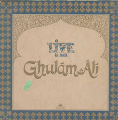 Live In India Ghulam Ali Bollywood Vinyl LP- Dual LP's