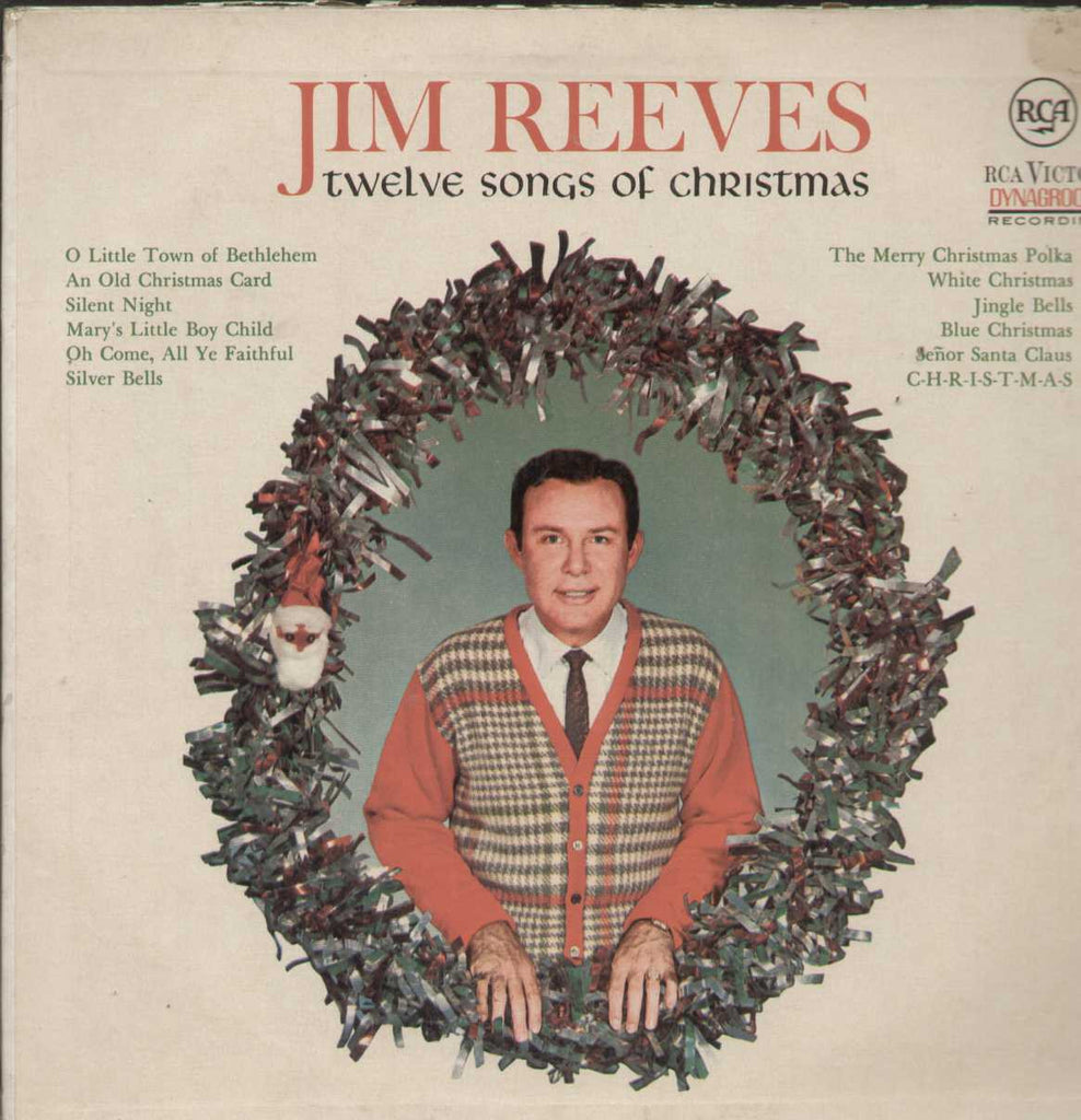 Jim Reeves Twelve Songs Of Christmas English Vinyl LP