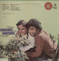 Anand Aur Anand 1980 Bollywood Vinyl LP
