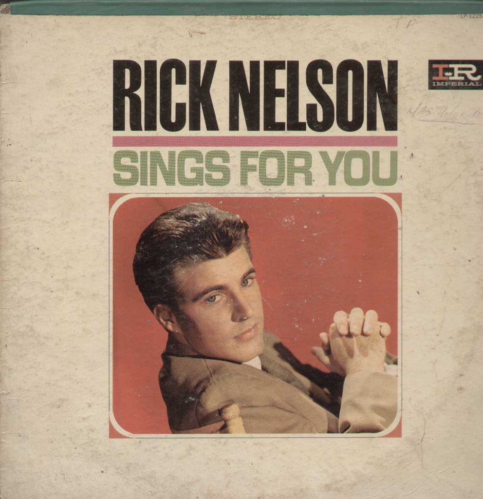 Rick Nelson Sings For You English Vinyl LP