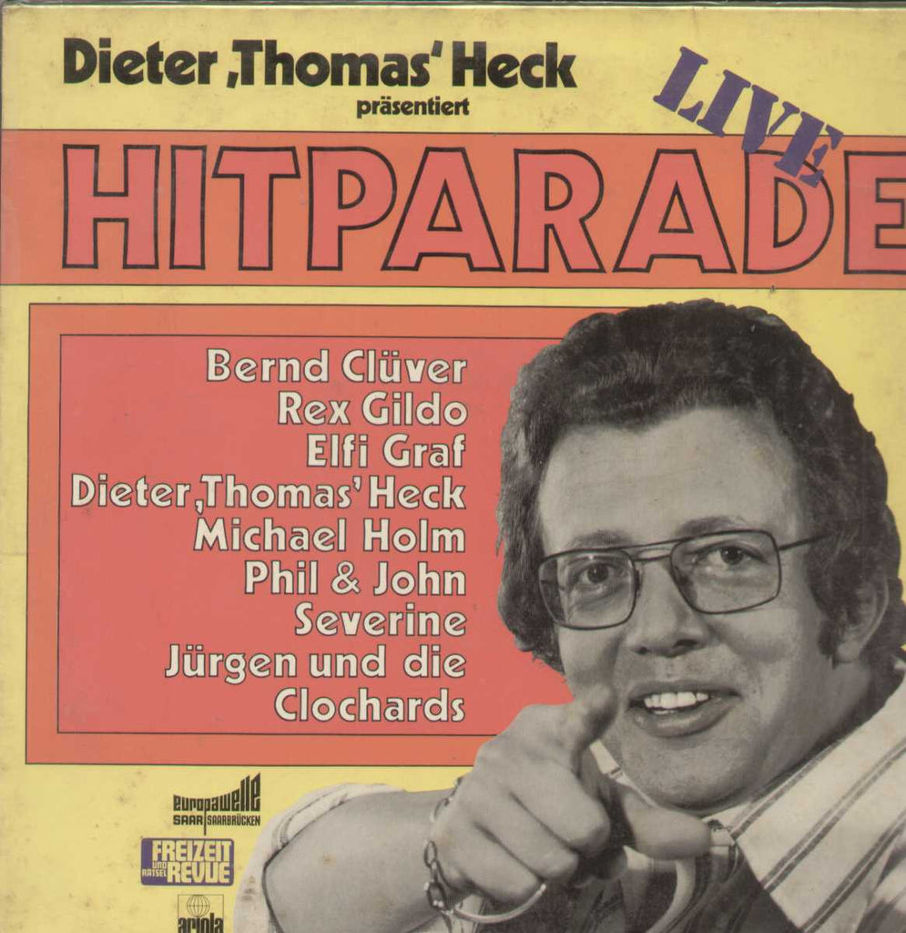 Dieter. Thomass' Heck Prasentiert Hitparade Live English Vinyl LP