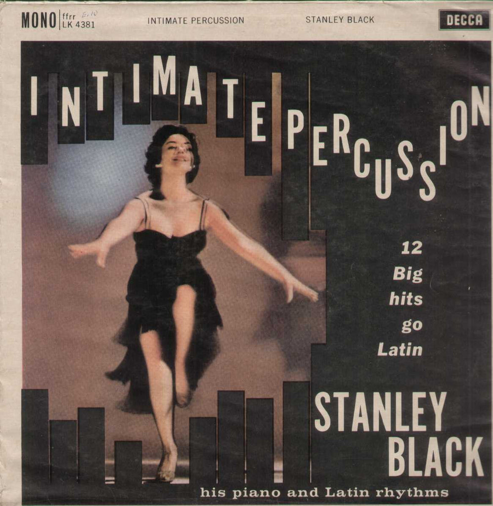 Intimate Percussion Stanly Black English Vinyl LP