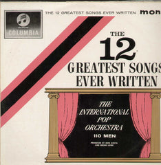 The 12 Greatest Songs Ever Written International Pop Orchestra 110 Men English Vinyl LP