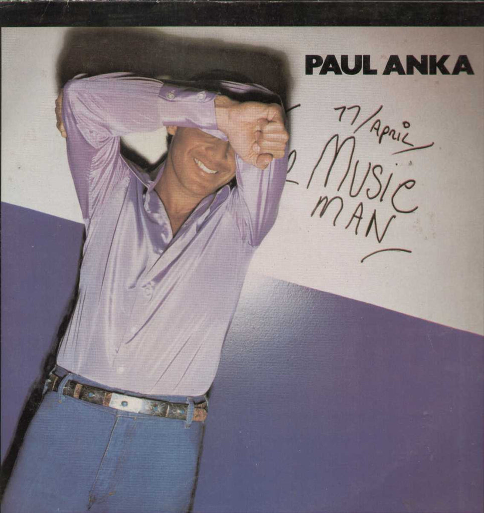 Paul Anka 77 April Music Man English Vinyl LP