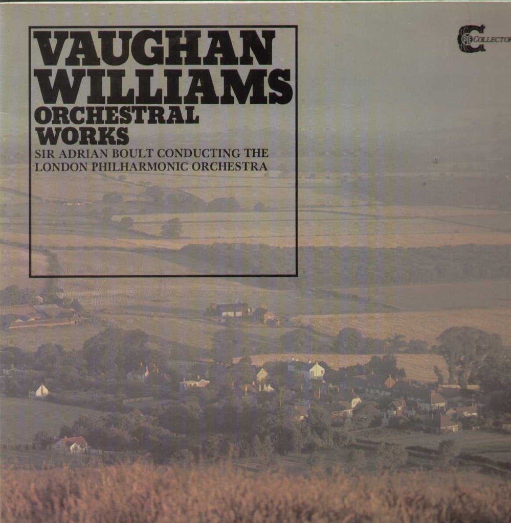 Vaughan Williams Orchestral Works English Vinyl LP