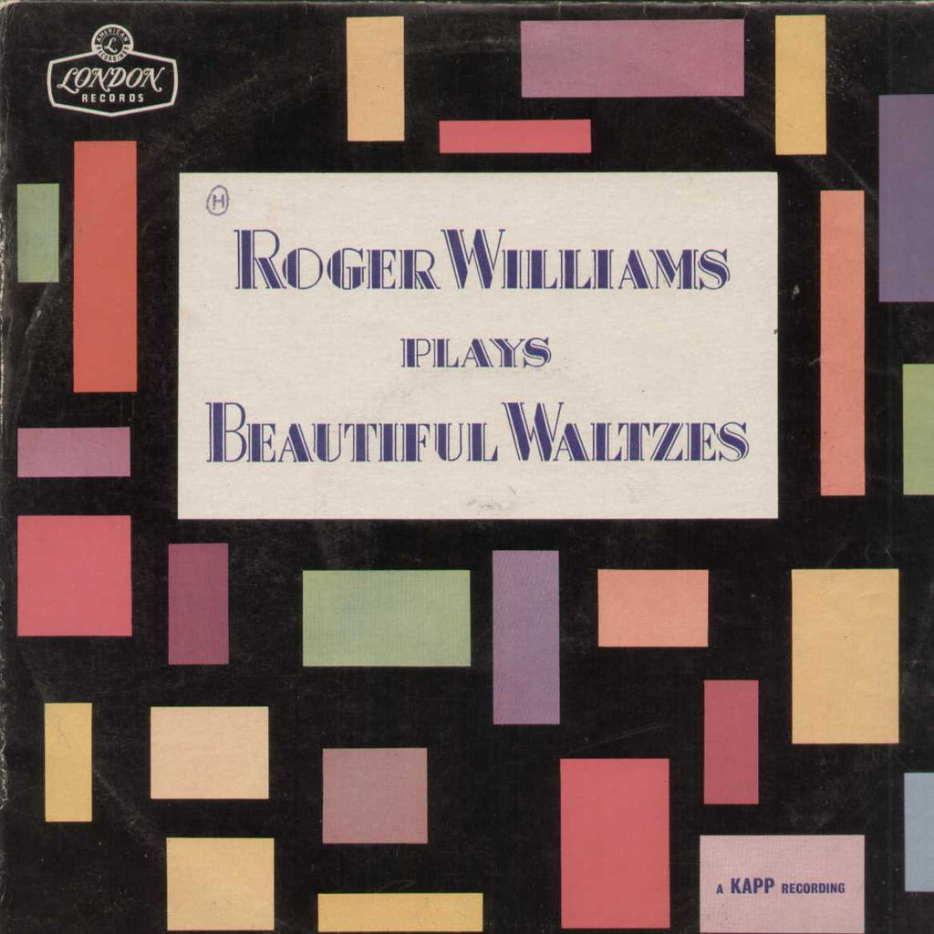 Roger Williams Plays Beautiful Waltzes English Vinyl LP