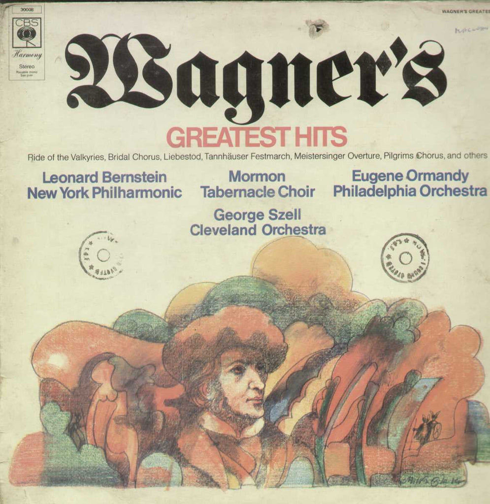 Wagner's Greatest Hits English Vinyl LP