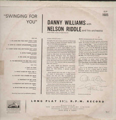 Danny Williams And Nelson Riddle Swinging For You English Vinyl LP- First Press