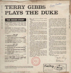Terry Gibbs Plays The Duke English Vinyl LP