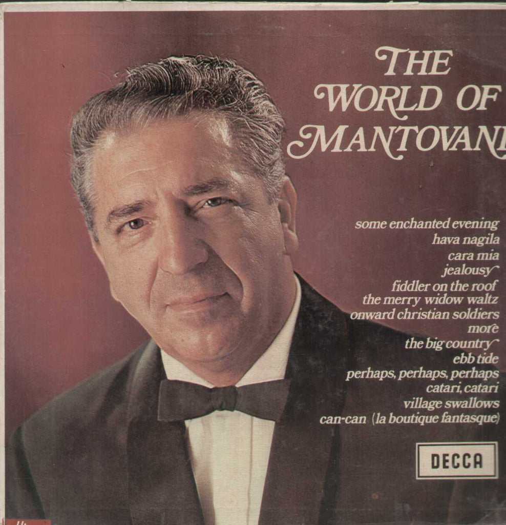 The World Of Mantovani English Vinyl LP
