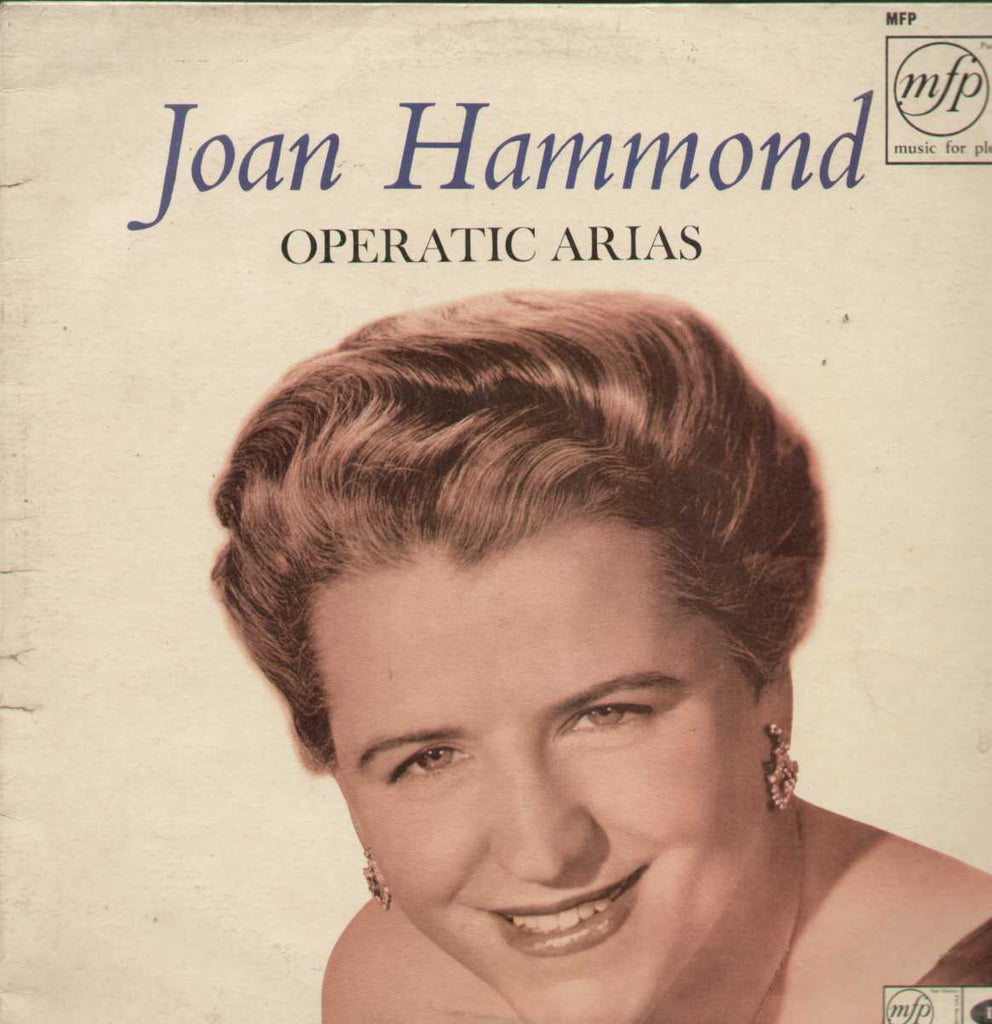 Joan Hammond Operatic Arias English Vinyl LP