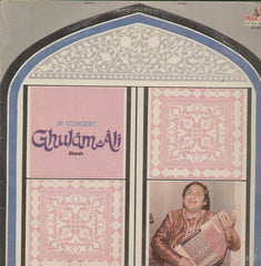 In Concert Ghulam Ali Ghazals Bollywood Vinyl LP- Dual LP's