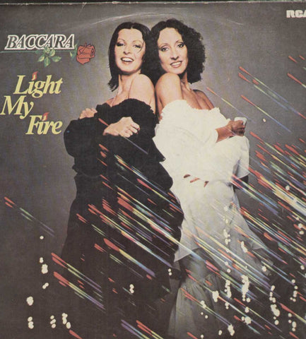 Baccara Light My Fire English Vinyl LP