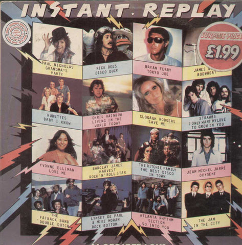 Instant Replay 16 Great Track English Vinyl LP