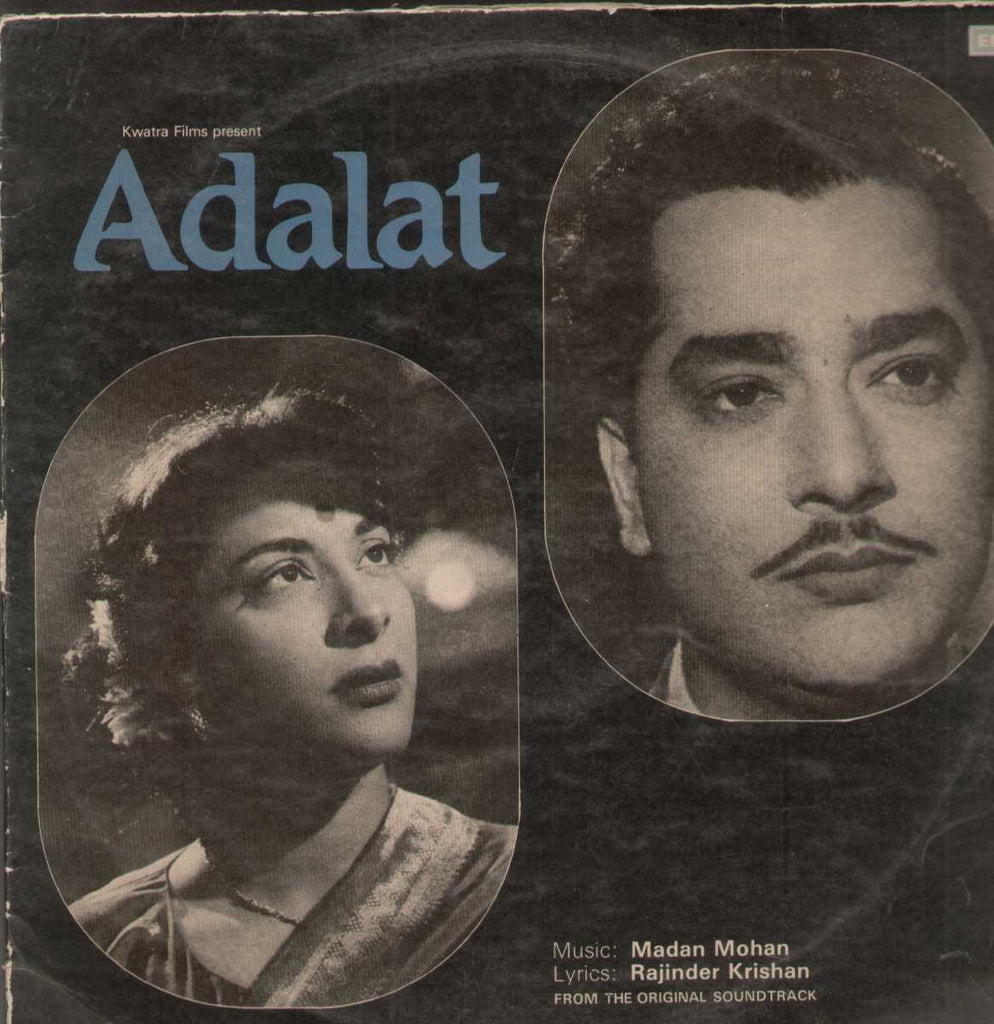 Adalat 1960 Bollywood Vinyl LP