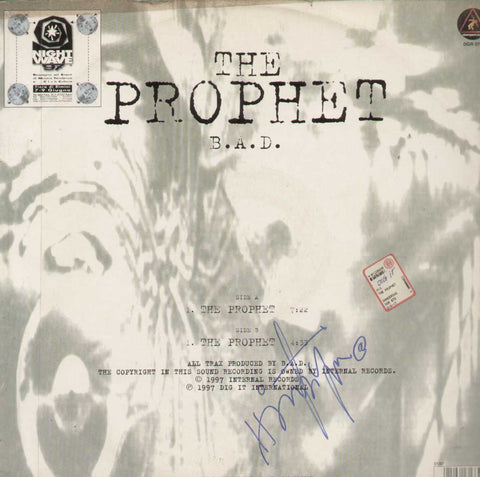 The Prophet B.A.D. English Vinyl LP