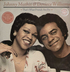 Johny Mathis And Deniece Williams That's What Friends Are For English Vinyl LP