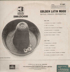 Golden Latin Mood Royal Grand Orchestra English Vinyl LP