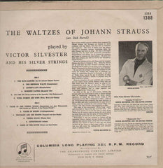 Waltzes Of Johann Strauss Victor Silverster And His Silver Strings English Vinyl LP