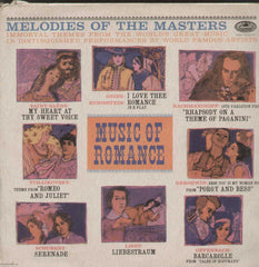 Melodies Of The Masters Music Of Romance English Vinyl LP
