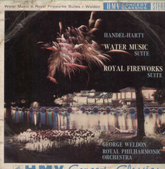 Handle-Harty Water Misic Suite Royal Fireworks Suite English Vinyl LP