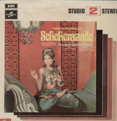 Rimsky-Korsakov Scheherazade Silvertri- Bournemouth Symphony Orchestra English Vinyl LP