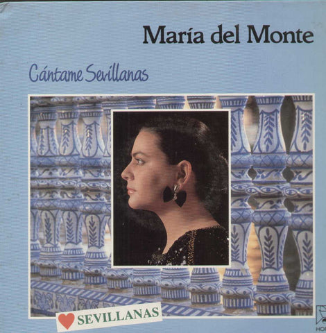 Maria Del Monte Cantame Sevillanas English Vinyl LP