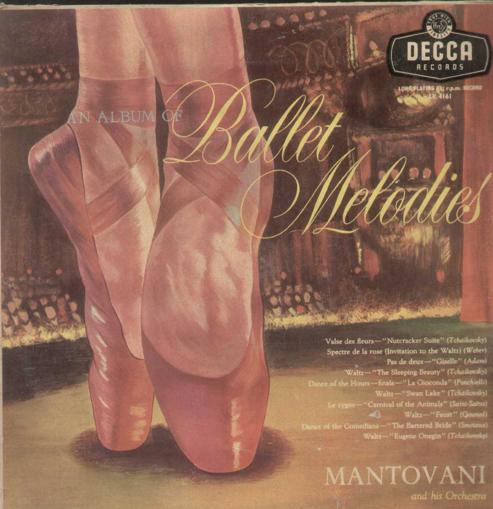 An Album Of Ballet MelodiesMantovani And His Orchestra English Vinyl LP