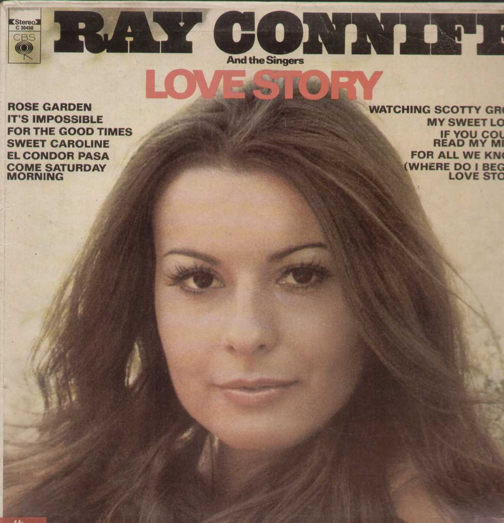 Ray conniff And The Singers Love Story English Vinyl LP
