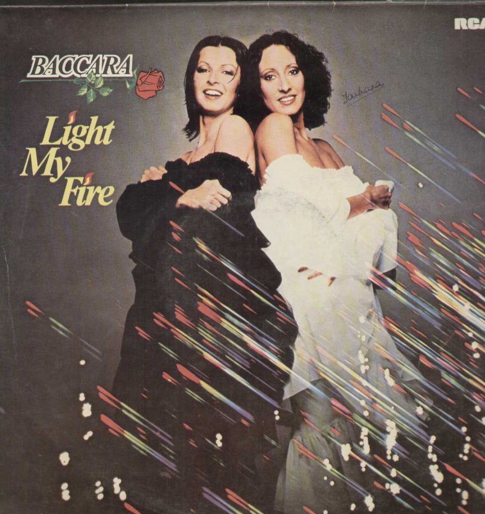 Baccara Light My Fire English Vinyl LP