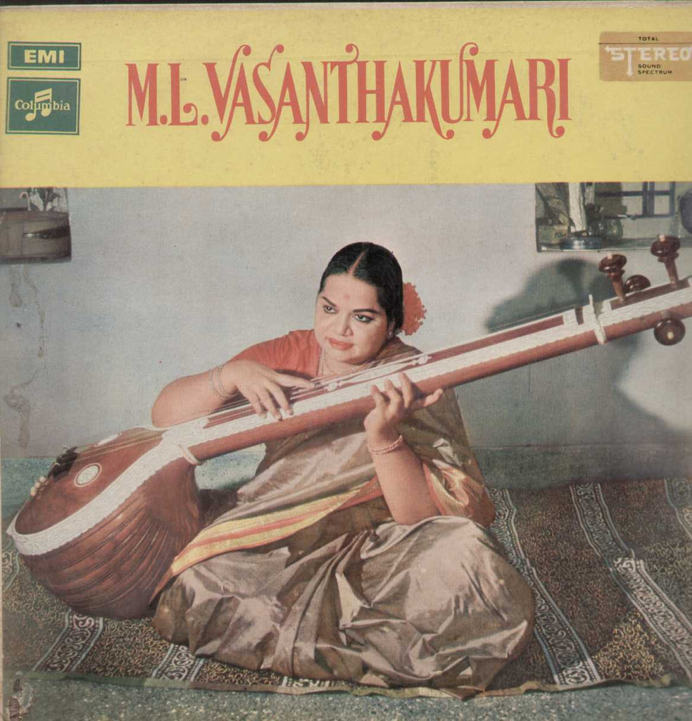 M.L. Vasanthakumari Bollywood Vinyl LP