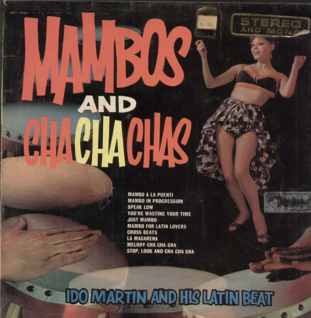 Mambos And Cha Cha Chas Ido Martin And his Latin Beat English Vinyl LP