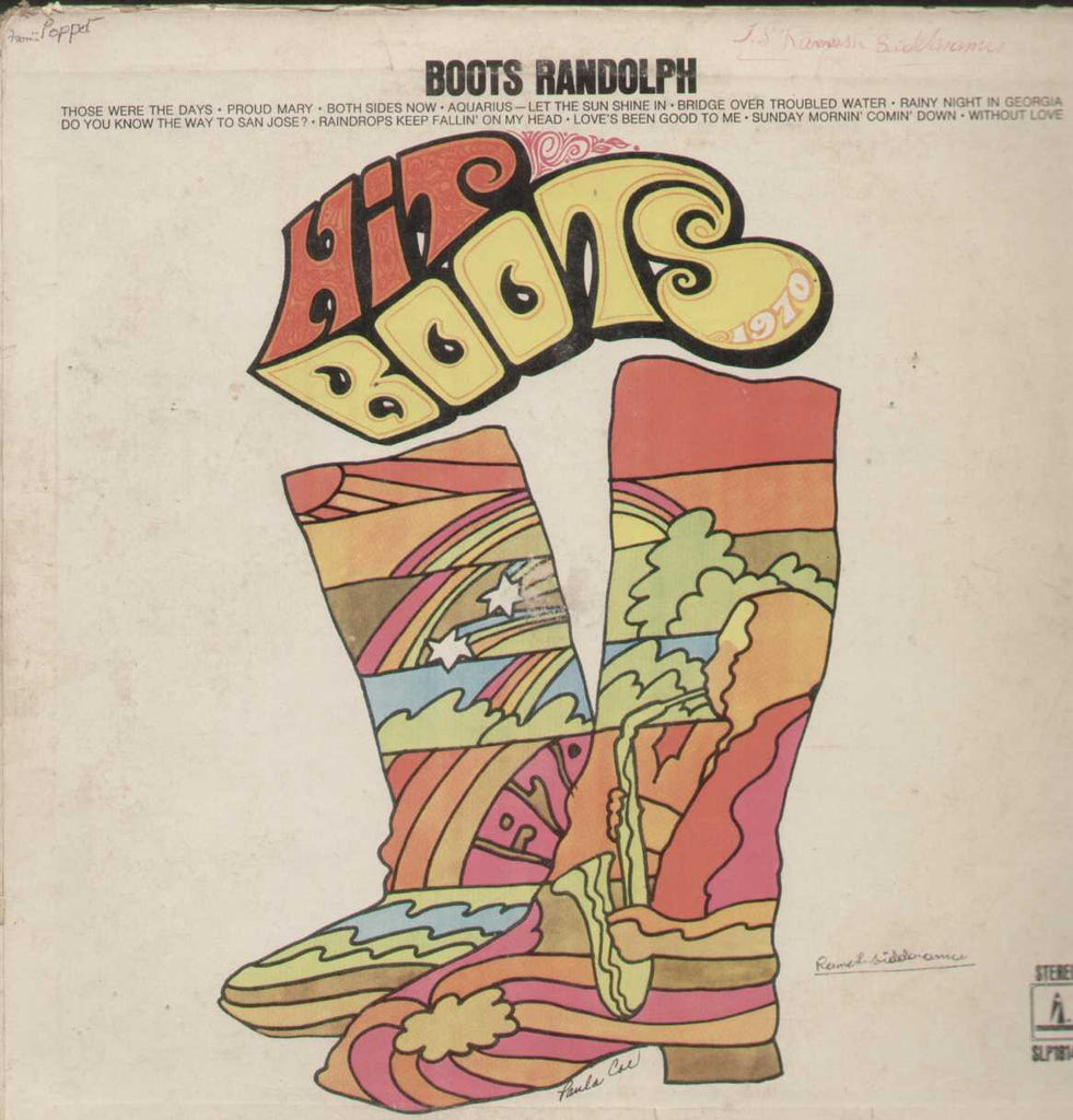 Hit Boots Boots Randolph English Vinyl LP