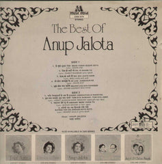 The Best Anup Jalota Bollywood Vinyl LP