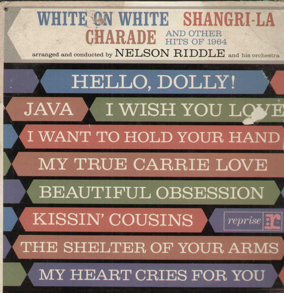 White On White Shangri-La Charade And Others Hits Of 1964 Nelson Riddle English Vinyl LP