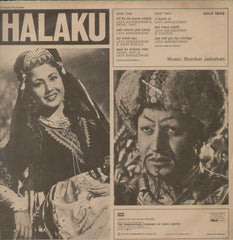 Halaku 1960 Bollywood Vinyl LP