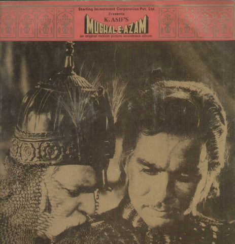 Mughal-E-Azam 1960 Bollywood Vinyl LP - 3 LP's