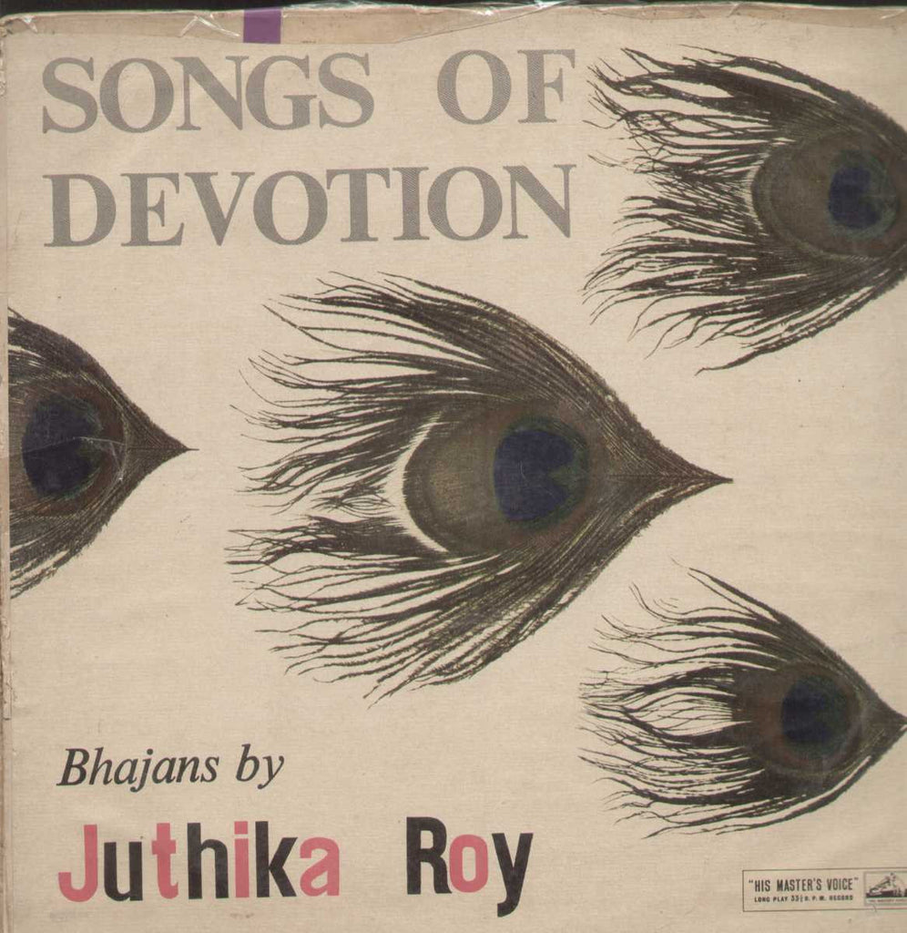 Bhajans By Juthika Roy Bollywood Vinyl LP- First Press