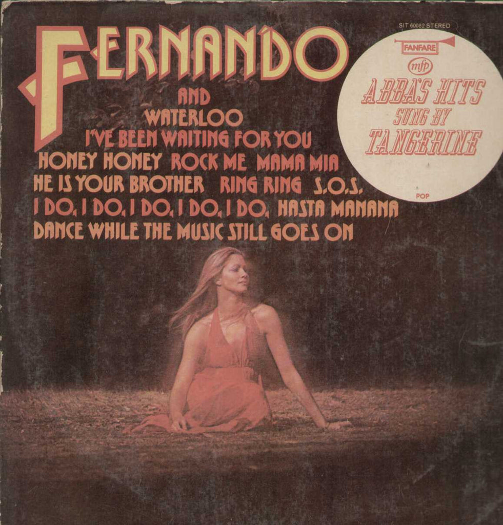 Fernando And Others Abba Hits Sung By Tangerine English Vinyl LP