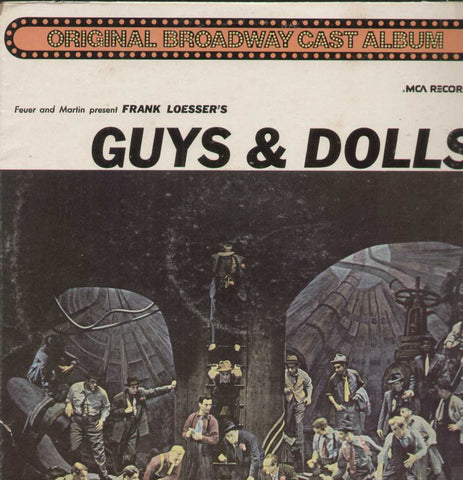 Guys And Dolls A Musical Fable Of Broadway English Vinyl LP