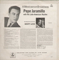 A Mexican On Broadway Pepe Jaramillo With His Latin English Vinyl LP