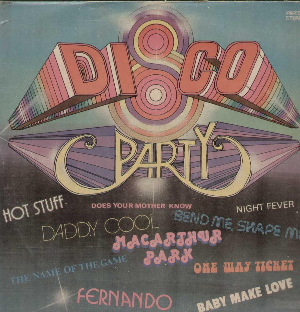 Disco Party English Vinyl LP